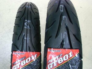 ☆前後セット　ダンロップ GT601 Hレンジ 110/70-17 130/70-17 XT250X ＧＳ400E Dトラッカーなどに