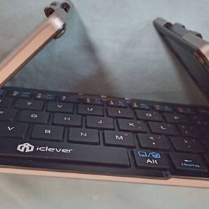 iClever 折畳み Bluetooth キーボード IC-BK08 シルバー 完動美品です