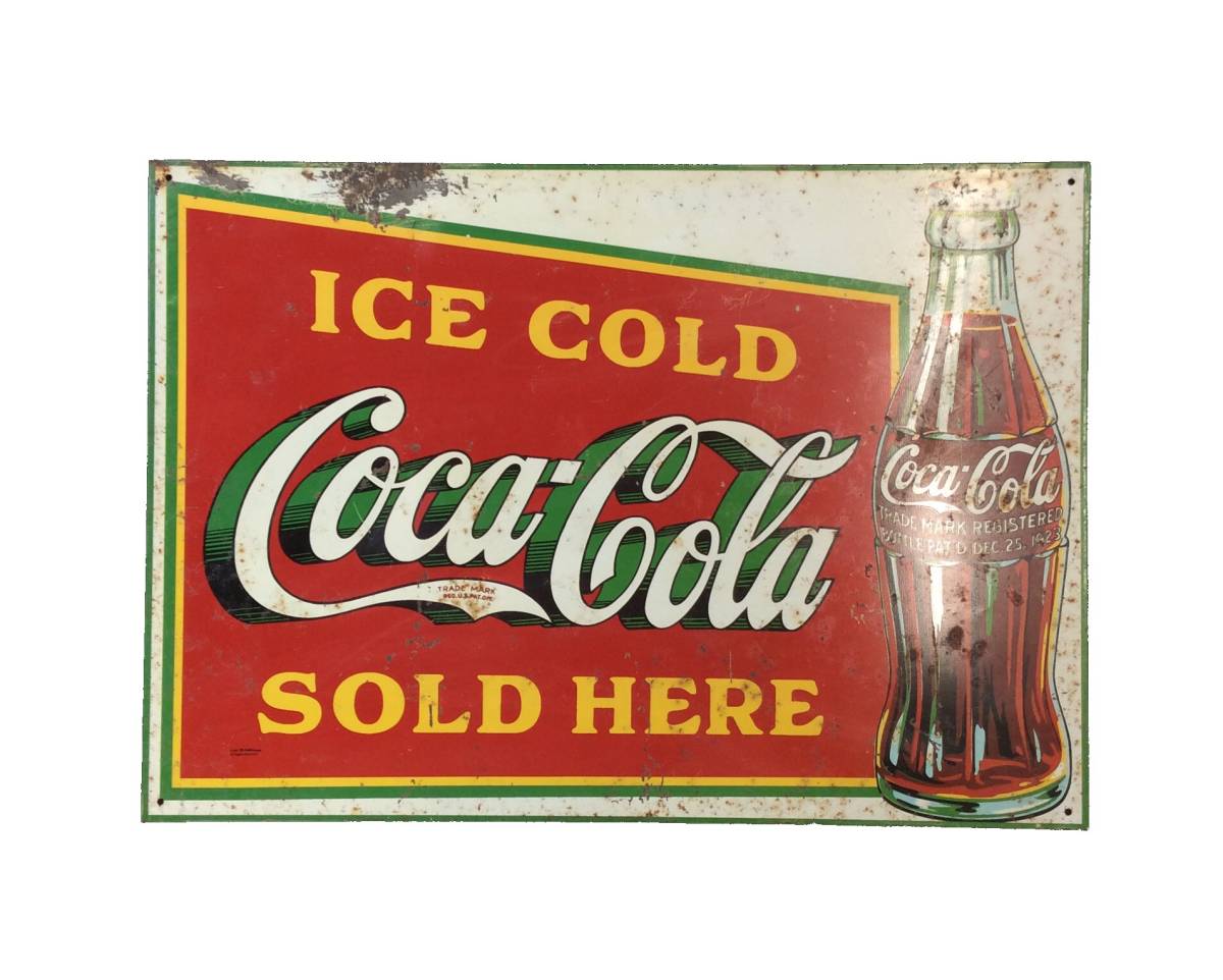 2023年最新】ヤフオク! -ヴィンテージ 看板(コカ・コーラ)の中古品