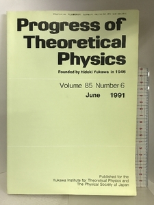 Progress of Theoretical Physics Volume85 Number6 June1991PP.1143-1393理論物理学の進歩 第85巻第6号平成3年6月号 理論物理学刊行会