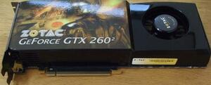 ZOTAC NVIDIA GEFORCE GTX 260 896MB PCI-E 即決! 42_052