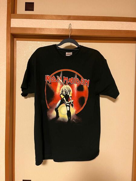 vintage アイアンメイデン 日本公演バンドT アメリカ製 ビンテージ USA製 ロックTシャツ Tシャツ BLACK