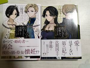 田中　文「うっかり陛下の子を妊娠してしまいました～王妃ベルタの肖像」全2巻　原作：西野向日葵　＜送料120円～＞