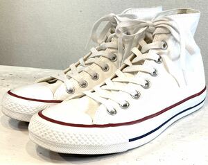 CONVERSE◎ALL STAR◎スニーカー◎トリコロール◎コンバース◎オールスター◎定価8,000円◎白◎ミントコンディション◎美品