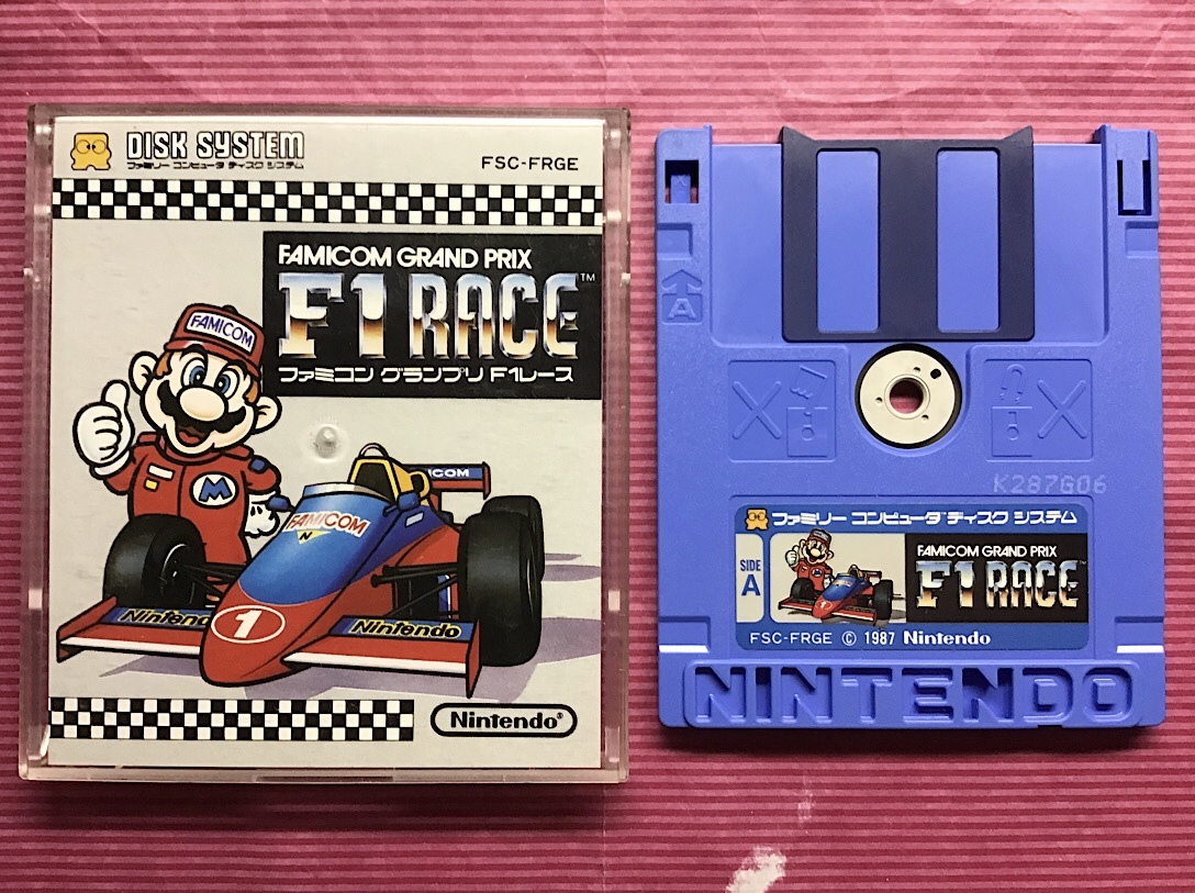 FCD ファミコングランプリF1レース☆箱・説明書(4刷)☆FAMICOM GRAND