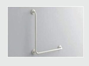  unused *TOTO small of the back . toilet handrail ( resin coating type )L type T112CL10 #NW1* multi-purpose for handrail *3893