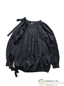  Dries Van Noten (DRIES VAN NOTEN) cotton shirt One-piece black XS lady's wear ( used )