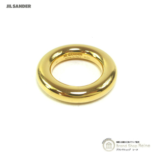 ジルサンダー （JIL SANDER） クラシック ゴールド リング J11UQ0003 ＃S 指輪（新品）