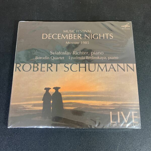 23-7-4 未開封『 December Nights Music Festival Moscow 1985: Schumann 』スヴャトスラフ・リヒテル リュドミラ・ベルリンスカヤ