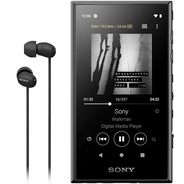 ◆新品 SONY ソニー Walkman(ウォークマン) NW-A105HN BM [A100シリーズ/ハイレゾ音源対応/専用ヘッドホン付/16GB/ブラック] 1点限り