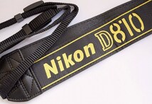 Nikon ニコン 純正 D810 ストラップ (未使用美品)_画像3