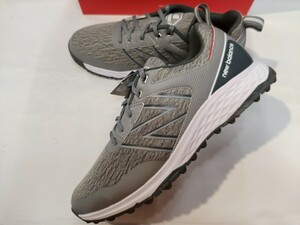 本州のみ送料無料◇即決価格◇新品◇メンズゴルフシューズ◇29cm◇newbalance◇スパイクレス◇グレー