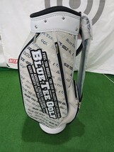 即決価格◇未使用品◇キャディバッグ◇BLUE TEE GOLF◇ネームプレートあり◇フード有り◇9in◇3.5kg◇ベージュ_画像1