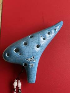  ocarina Alto C tube Yiyun blue 