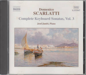 ◆送料無料◆スカルラッティ：ピアノ・ソナタ全集 第3巻～イェネ・ヤンドー Import v6898