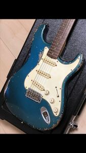 美品 2022年製 SCOOP CREATION WORKS ST-'62 Alder Heavy Aged LPB （ Fender Stratocaster 1962 系 Relic ） Lake Placid Blue ST - 62