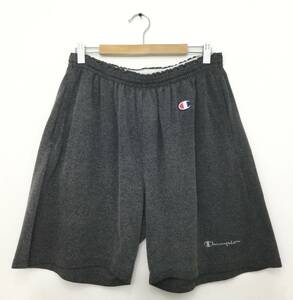 Champion Champion Old tag sweat shorts shorts size 40~42 men's XL~.. gray series superior article beautiful 