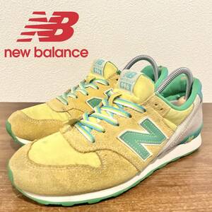 New Balance WR996DBA ニューバランス イエロー レディース ローカットスニーカー カジュアル アメカジ 23.5cm