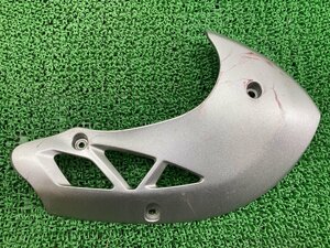  Versys 650 heat guard right silver 49107-0082 Kawasaki original used bike parts LE650 07-17 year koke scratch less no cracking chipping vehicle inspection "shaken" Genuine