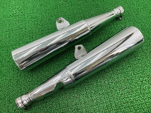 XJR1200 サイレンサーマフラー 左右 4KG ヤマハ 純正 中古 バイク 部品 品薄 希少品 機能的問題なし 車検 Genuine