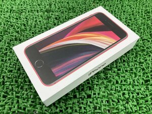 iPhoneSE2 化粧箱 赤 純正 中古 バイク 部品 PRODUCT RED 64G 外箱 空き箱 車検 Genuine