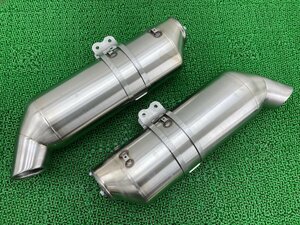 690LC4スーパーモト サイレンサーマフラー 左右 750.05.083.000/750.05.083.100 KTM 純正 中古 コケキズ無し 品薄 希少品 LC4SM