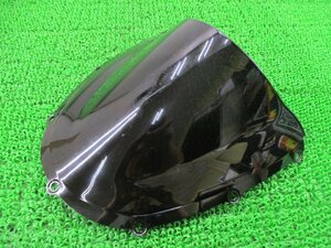 SRR製CBR954RR スクリーン 社外 中古 バイク 部品 SC50 ブラックダブルバブルスクリーン 割れ欠け無し 品薄 希少品