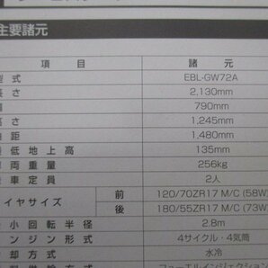 バンディット1250F-ABS 取扱説明書 スズキ 正規 中古 バイク 整備書 GW72A GSX1250FA 18HP0 pv 車検 整備情報の画像3