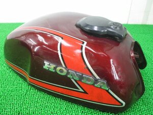 GL400WING タンク 赤M ホンダ 純正 中古 バイク 部品 ウイング 当時物 希少 穴あき無し コケキズ無し 車検 Genuine