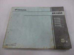 XR100R パーツリスト 5版 ホンダ 正規 中古 バイク 整備書 HE03 HE03E XR100RX HE03-190 XR100RY HE03-200 車検 パーツカタログ 整備書