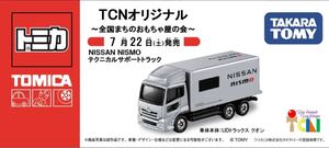 TCN 特注トミカ NISSAN NISMO テクニカルサポートトラック　UDトラックス