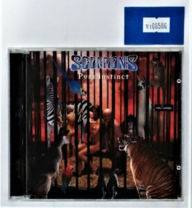 万1 08586 Scorpions - Pure instinct [CD] (1996) 歌詞カード付き