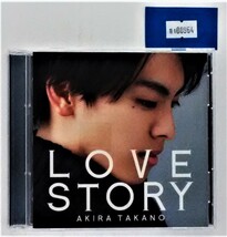 万1 08964 LOVE STORY / AKIRA TAKANO 【CD+DVD(MAKING VIDEO等)】_画像1