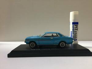 国産名車コレクション 1/43 トヨタ　セリカ　１６００ＧＴ　１９７０　★フェンダーミラー欠損★