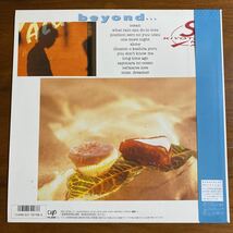 【帯付き LP】beyond.../kiyotaka sugiyama 杉山清貴　ハガキ　歌詞カード付き　盤美_画像4