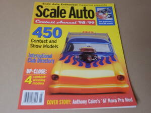 Scale Auto Contest Annual '98-'99 車模型雑誌、洋書