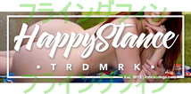 HAPPY STANCE ★09★ バンパー　ステッカー USDM　ハッピースタンス_画像2