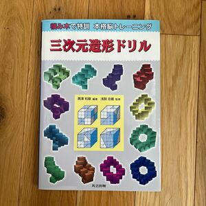 三次元造形ドリル　積み木で特訓本格脳トレーニング （積み木で特訓　本格脳トレーニング） 黒沢和隆／編著　浅賀忠義／監修