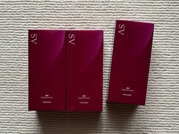メナード薬用スカルプエッセンスSVミニ付き三つお値引き不可