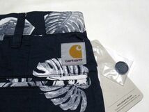 新品 Carhartt WIP Flammable Short Sサイズ フラマブル ショーツ Blue ブルー ショートパンツ カーハート ワークインプログレス_画像8