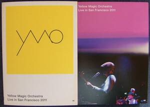 YMO/ymo/イエロー・マジック・オーケストラ【Yellow Magic Orchestra Live In San Francisco 2011】ライヴ（ライブ）DVD