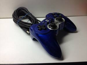 PS3 HORI PAD 3 TURBO ブルー ( ホリ パッド 3 ターボ 青 プレイステーション プレステ )