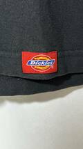 DICKIES ディッキーズ　プリントTシャツ　M size バックプリント　US古着　ブラック_画像5