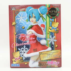 初音ミクシリーズ SPM スーパープレミアムフィギュア 初音ミク クリスマス2021 未開封 セガ プライズ MIKU/2-2326