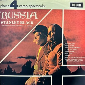 Stanley Black Conducting The London Festival Orchestra And Chorus - Russia（★盤面極上品！）スタンリー・ブラック指揮