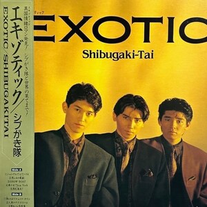 シブがき隊 - Exotic = エキゾティック（★盤面ほぼ良品！）