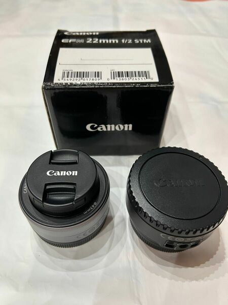 Canon EFM22mmm f/2 STM マウントアダプターEF-EOS Mセット