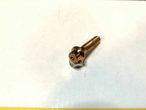 [PG732] * immediate payment * new goods * earrings bolt M7×32 pink gold for repair li barrel .!! OZ BBS RS LM RAYS WORKf two la "Koenig" 