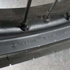 RGA-346A GB250 クラブマン 純正 ホイールセット フロント リア 佐川2個口 MC10-120 検索 ホンダ CBX250RSの画像8