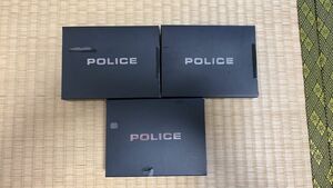 【未使用】POLICE マスク 3個セット フェイスガード ブラック ネイビー.